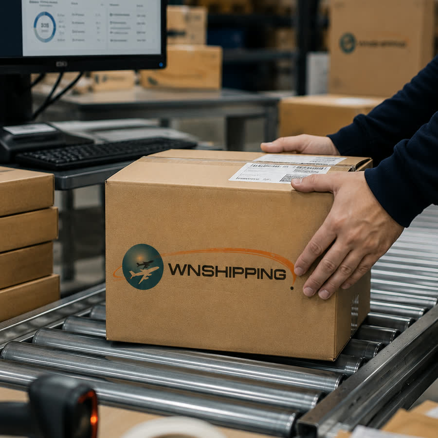WN Shipping eCommerce parcel processing facility